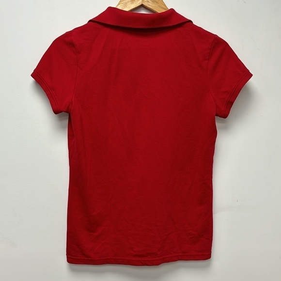 Girls' Short Sleeve Interlock Uniform Polo Shirt - Cat & Jack™ XL 14/16 junior - Picture 4 of 6